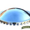 CHROME BABY MOON STEEL HUBCAPS